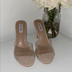 Steve Madden ERIN clear heel/sandal